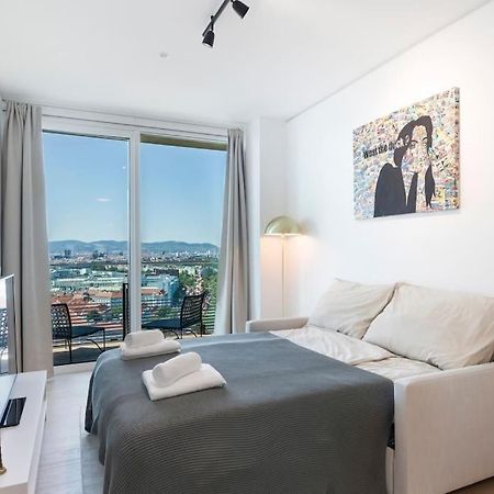 Design Apartment With Amazing View Over Wien Exterior foto