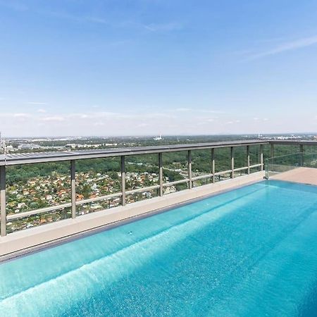 Design Apartment With Amazing View Over Wien Exterior foto
